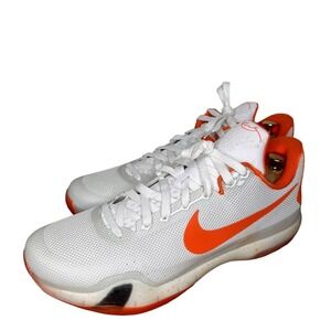 Nike Kobe X 10 TB Low 813030 180 Basketball Texas Longhorn Size 17.5 NEW #000271